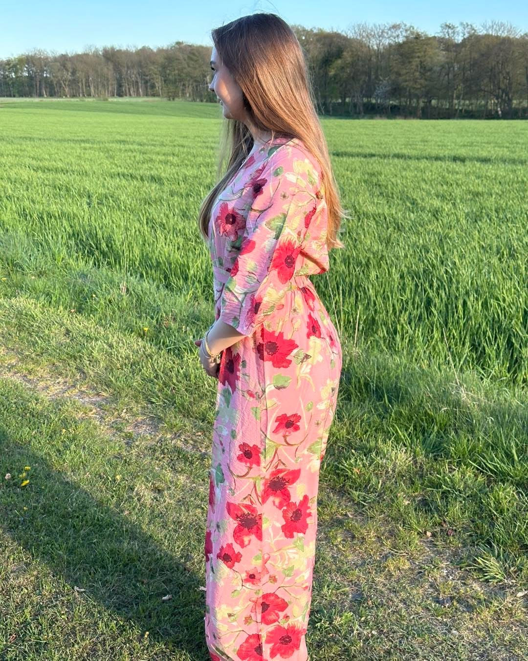 VMJOSIE Long Dress - Rose Elegance